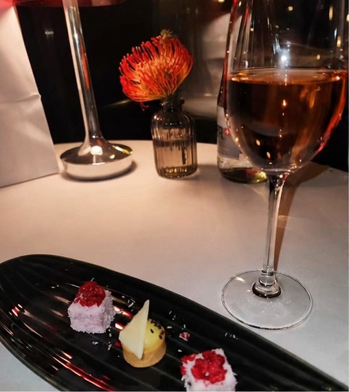 Fine dining starter